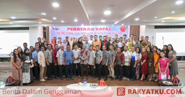 Perumda Air Minum Kota Makassar Kobarkan Semangat Pengabdian Dalam Perayaan Natal