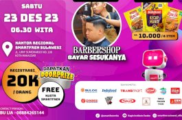 Gelar Zumba dan Pasar Murah, Smartfren undnag Masyarakat berpartisipasi