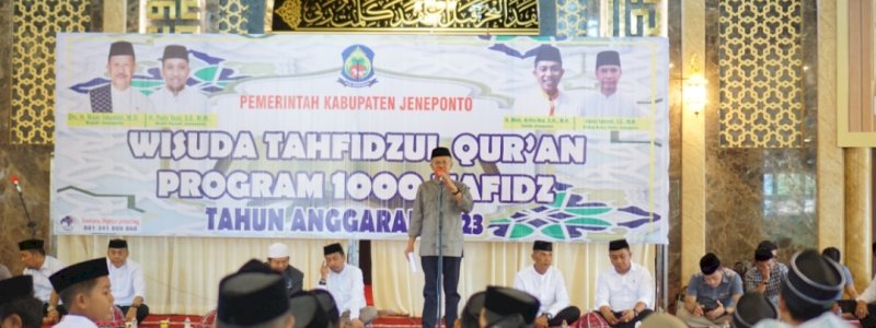 Membumikan Semangat Cinta Qur'an, Kabupaten Jeneponto Sukses Tuntaskan Program 1000 Hafidz