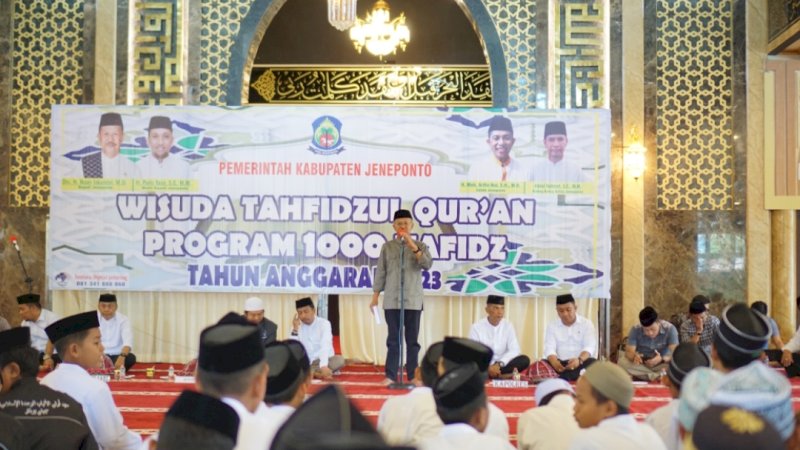 Membumikan Semangat Cinta Qur'an, Kabupaten Jeneponto Sukses Tuntaskan Program 1000 Hafidz