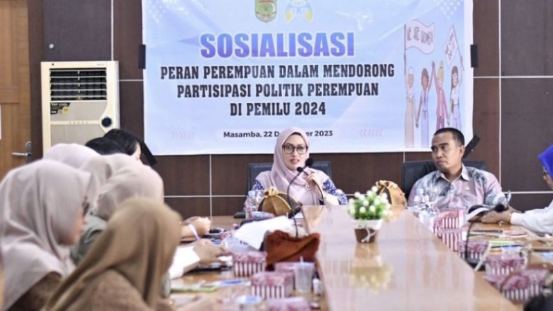 Bupati Luwu Utara Dorong Perempuan Aktif di Dunia Politik