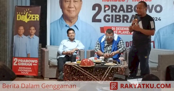 Andi Sudirman Sulaiman Training Relawan Prabowo-Gibran di Sulsel