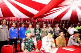 Kapolres Wajo Cek Kesiapan Pos Pengamanan Operasi Lilin 2023