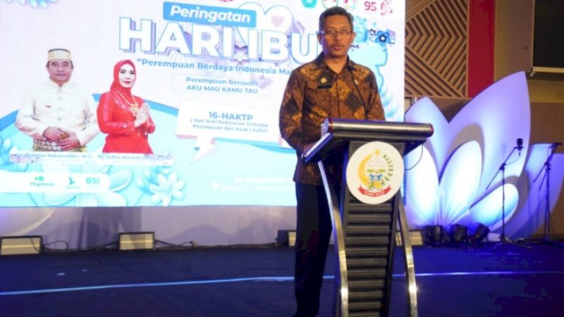 Peringatan Hari Ibu, Pj Sekprov Sulsel: Momentum Bangkitnya Perempuan Indonesia