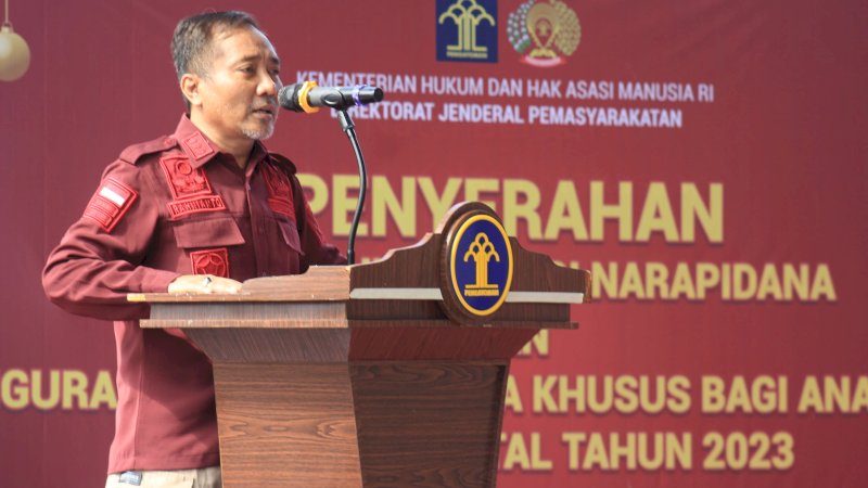 Sembilan Warga Binaan Rutan Makassar Dapat Remisi Natal 2023
