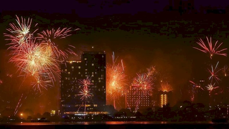 Swiss-Belhotel Makassar mengusung tema malam tahun baru Extravaganza