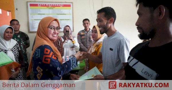 Bupati Luwu Utara 350 Sertifikat Tanah untuk Warga Karondan