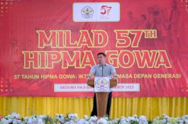 Milad ke-57 HIPMA Gowa, Adnan: Pendidikan Kunci Utama Membangun SDM