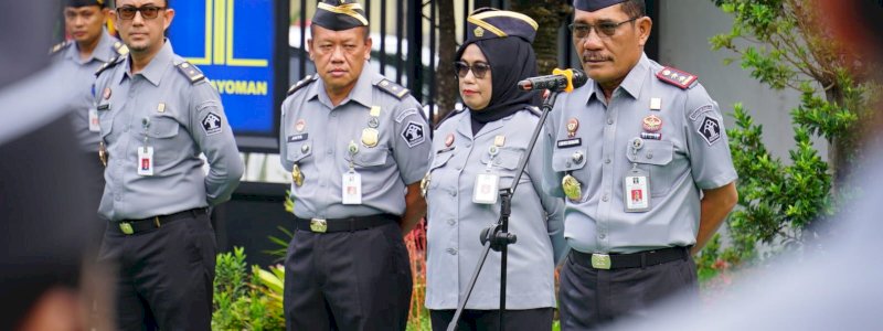 Hari Pertama Kerja di Tahun 2024, Kakanwil Kemenkumham Sulsel; Ucapkan Syukur 