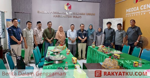 KPU Wajo Tingkatkan Sinergitas dengan Bawaslu