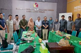 KPU Wajo Tingkatkan Sinergitas dengan Bawaslu 
