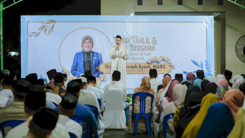 Bupati Barru Ucapkan Terima Kasih ke Masyarakat yang Mendoakan Istrinya