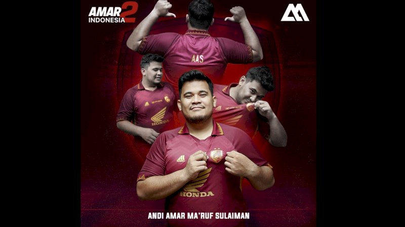 Posting Foto Pakai Jersey PSM, Instagram Andi Amar Diserbu Netizen: Wattunami