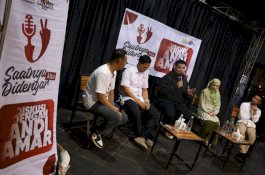 Andi Amar Gelar Diskusi Dengan Ratusan Pemuda di Bone