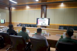 Pj Wali Kota Parepare bersama Forkopimda Vikom Dengan Pangdam Hasanuddin