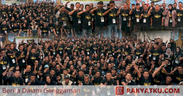 Tim Dozer Siap Menangkan Prabowo-Gibran, 100 Ribu Relawan Tersebar di Sulsel