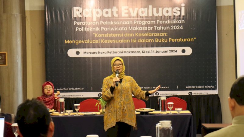 Poltekpar Makassar Gelar Rapat Evaluasi Peraturan Pelaksanaan Program Pendidikan