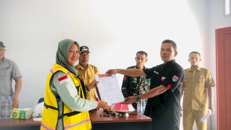 PT Vale Indonesia Tbk. (PT Vale) Indonesia Growth Project (IGP) Morowali meresmikan pemanfaatan gedung Pendidikan Anak Usia Dini (PAUD) Desa Nambo, Bungku Timur, Morowali, Sulawesi Tengah, Senin (15/1/2024). (Foto: PT Vale Indonesia)