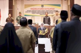 Bupati Luwu Utara Lantik Baharuddin Nurdin Jadi Pj Sekda