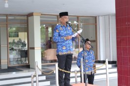Pimpin Upacara Hari Kesadaran Nasional di Parepare, Husni Syam Tekankan Disiplin ASN