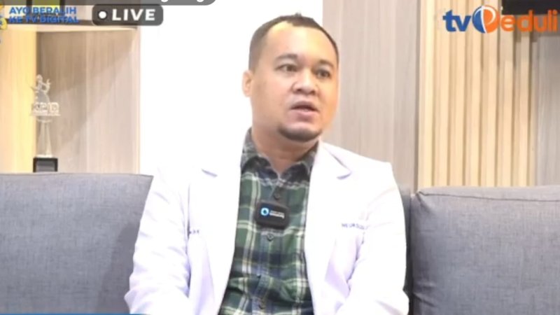 Dokter Spesialis Neurologi Rumah Sakit Andi Makkasau, dr. Ikhwan. (Foto: tangkapan layar video)