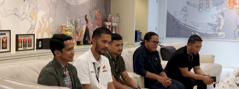  Plt Kadispora Kunjungi Menpora RI, Begini Pembahasannya