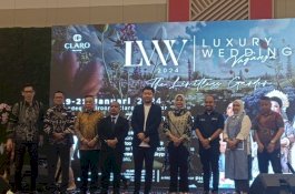 Bangkitkan Ekonomi kota Makassar,  Luxury Wedding Vaganza 2024 Resmi Dibuka