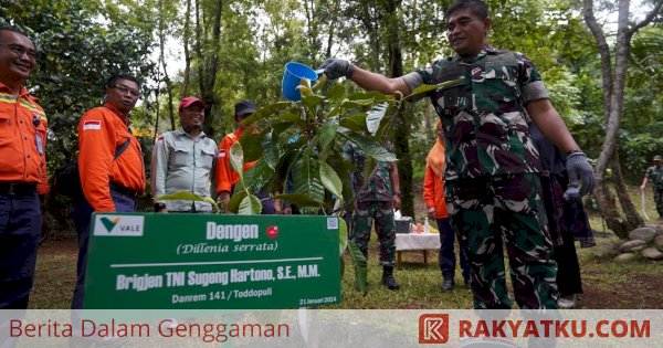 Danrem 141 Toddopuli Apresiasi Komitmen Lingkungan PT Vale