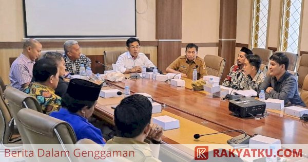 DPRD Wajo Audiens Bersama KPU dan Bawaslu, Bahas Tahapan Pilu Serentak 2024