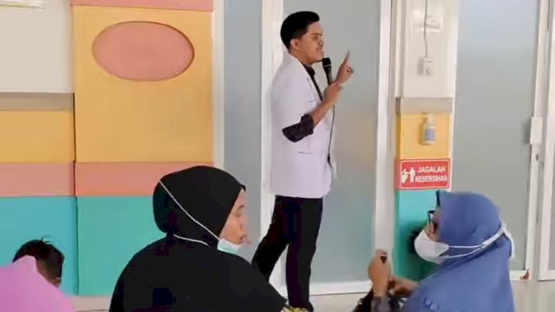 Dokter Internship RSUD Andi Makkasau Parepare Edukasi Warga Tentang Kesehatan Gigi dan Mulut