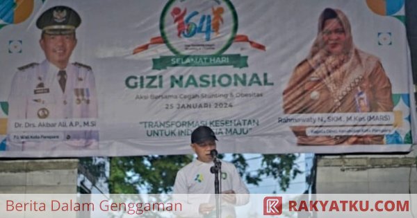 Hari Gizi Nasional, Pemkot Parepare Fokus Penanganan Stunting