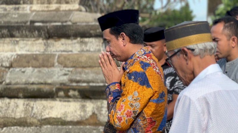 Ketua DPRD Makassar Rudianto Lallo Ziarah ke Makam Raja Gowa-Tallo