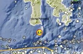 Gempa Magnitudo 4,6 Guncang Kepulauan Selayar Sulsel