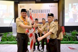 Adnan Purichta Pimpin Kwarda Gerakan Pramuka Sulsel