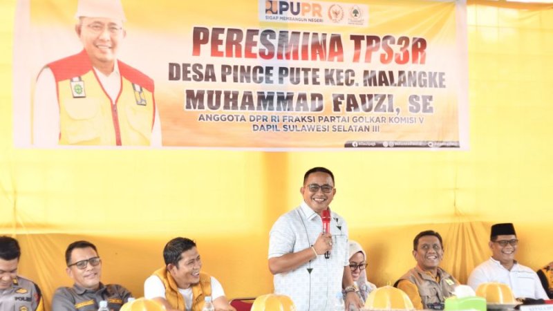 Luwu Utara  Jadi Kabupaten Penerima Manfaat Terbesar Program TPS3R di Selo Selatan
