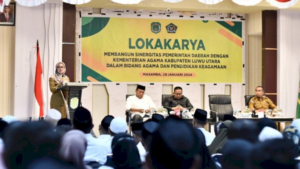 Bupati Luwu Utara Komitmen Pertahankan Visi Religius, Anggarkan 2,5 Persen APBD untuk Keagamaan