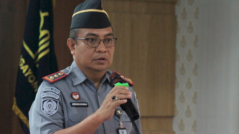 Rutan Makassar Lakukan Penandatanganan Pakta Integritas Menuju WBK