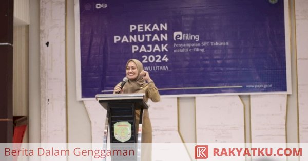 Jadi Panutan Pajak, Bupati Luwu Utara: Ayo Lapor SPT Tahunan