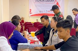 Swiss-belcourt Makassar Bersama Dinkes Sulsel Gelar Aksi Donor Darah