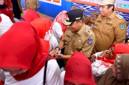 Pj Gubernur Sulsel Dorong Donor Darah Massal, 30 Kantong Terkumpul di Maros