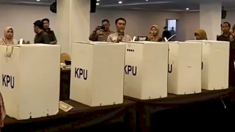 KPU Makassar gelar simulasi Pemilu, rabu (31/1)