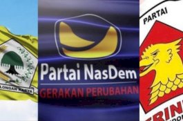 Hasil Survei Terbaru, Pilgub Sulsel Pertarungan Nasdem, Gerindra dan Golkar