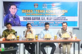 Taqwa Gaffar Siap Perjuangkan di DPRD Wajo, Aspirasi Warga 16 Kelurahan di Dapil Satu