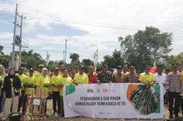 Terapkan Konsep Konstruksi Berkelanjutan, Bumi Karsa Tanam 5.500 Bibit Pohon