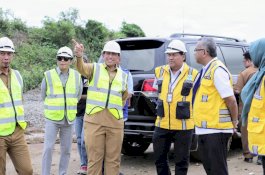 Bupati Wajo Tinjau Pembangunan Water Treatment Plan, Target Rampung Tahun Ini