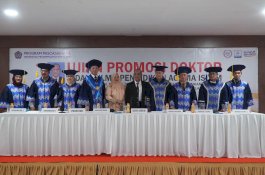 Ketua IKA Unismuh Raih Gelar Doktor dari Prodi S3 Pendidikan Agama Islam