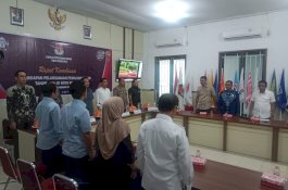 Rakor Persiapan Pelaksanaan Pemilu , PJ Wali Kota Parepare Harap Sinergitas Sukseskan Pemilu