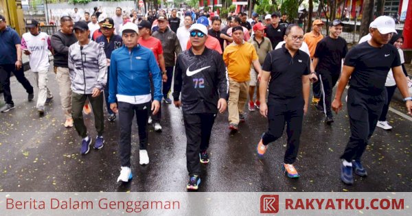 Cooling Down Jelang Pemilu 2024, Pj Gubernur Sulsel Inisiasi Jalan Sehat dan Bakti Sosial di Pantai Losari