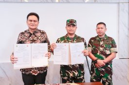 Bupati Barru-Danrem Teken Perjanjian Hibah Daerah untuk Pengamanan Pilkada