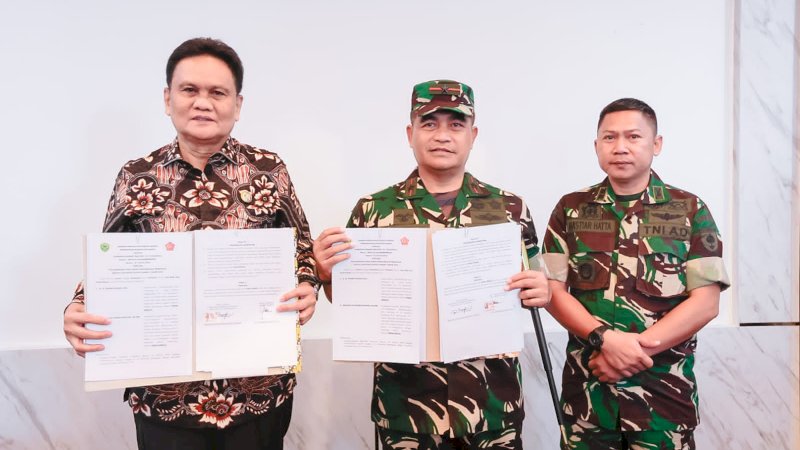 Bupati Barru-Danrem Teken Perjanjian Hibah Daerah untuk Pengamanan Pilkada